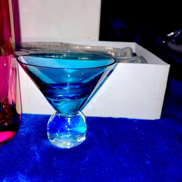 Vintage Decanter & Martini Glass - Picture 2 of 3